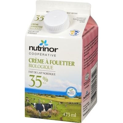 Crème nordique biologique, 35 % M.G.