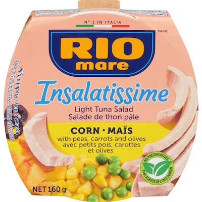 Rio Mare Salade de thon et maïs 160 g, 3,12 $/100g