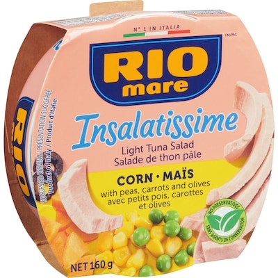 Salade de thon et maïs