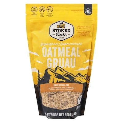 Stoked Oats Bucking Eh Oats 500 g, $2.10/100g