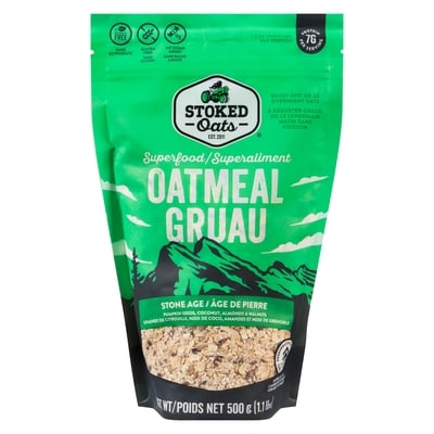 Stoked Oats Stone Age Oats 500 g, $2.00/100g