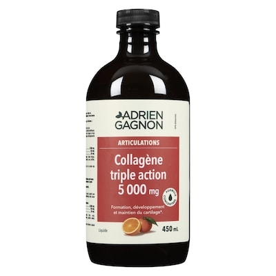 Adrien Gagnon SN COLLAGENE TRIPL ACTION LIQ 450 ml, 4,44 $/100ml