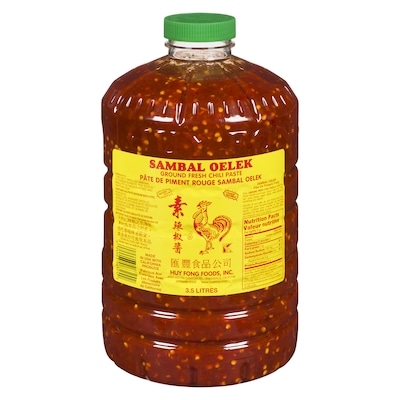 Huy Fong Sambal Oelek 3.5 l, 0,86 $/100ml