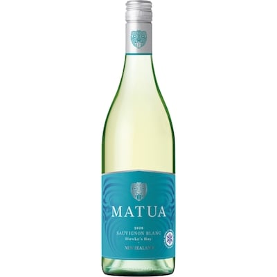 MATUA Sauvignon blanc Hawke’s Bay (Pièce d’identité requise au moment du ramassage) 750 ml, 2,56 $/100ml