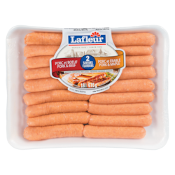 Lafleur Saucisses Porc Boeuf & Porc Erable 675 g, 800,00 $/100g