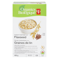 Organic Instant Oatmeal With Flaxseed