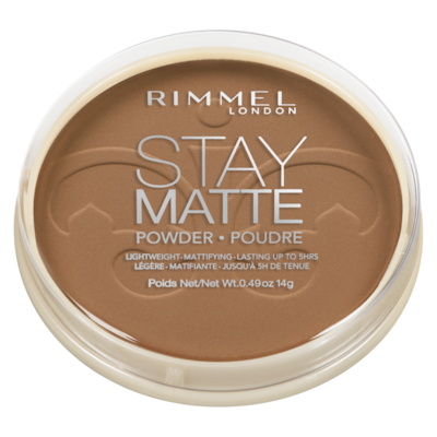 Rimmel London Poudre compacte Stay Matte, Pecan 14 g, 64,21 $/100g
