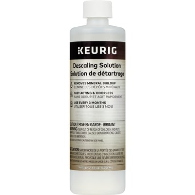Keurig Brewer Cleaner Includes 14 oz. Descaling Solution 1 ea, $18.00/1ea