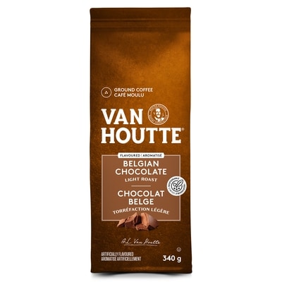 Van Houtte Belgian Chocolate, Light Roast, Ground Cofee 340 g, 5,59 $/100g