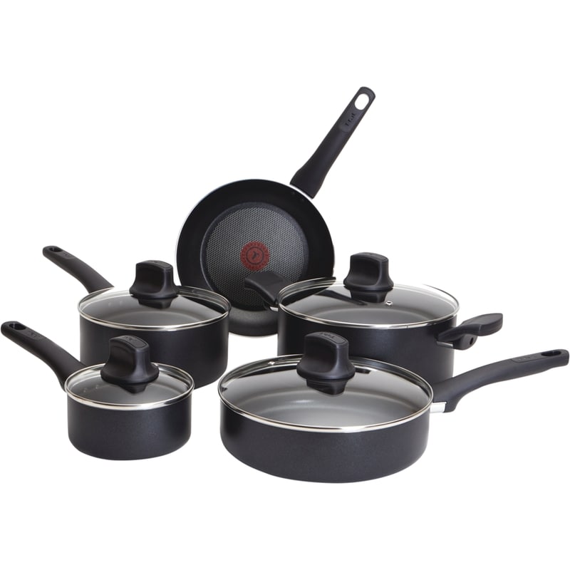 T-Fal Intuition Non Stick 9 Piece Cookware Set