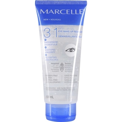 Marcelle Gel démaquillant micellaire 3-en-1 pour les yeux 100 ml, 15,99 $/100ml
