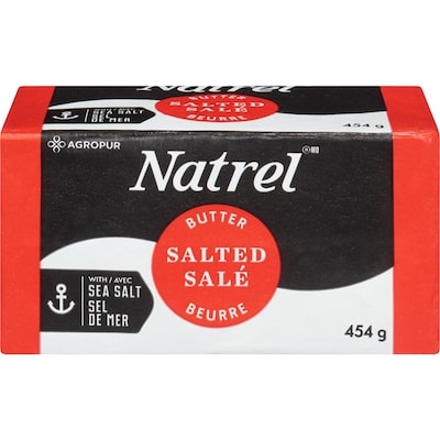 Natrel Salted Butter 454 g, $1.98/100g