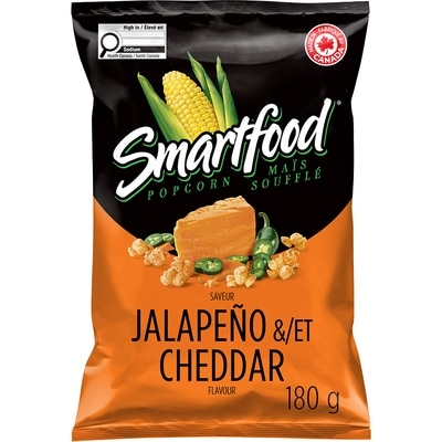 Smartfood Jalapeño & Cheddar Popcorn 180 g, $2.77/100g