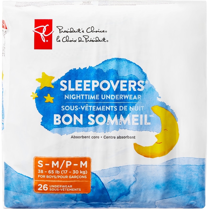 Boys Sleepovers Nighttime Underwear Size S to M 26 Pack