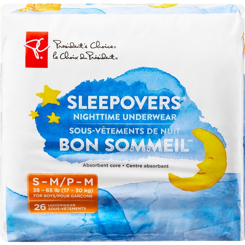 Boys Sleepovers Nighttime Underwear Size S to M 26 Pack