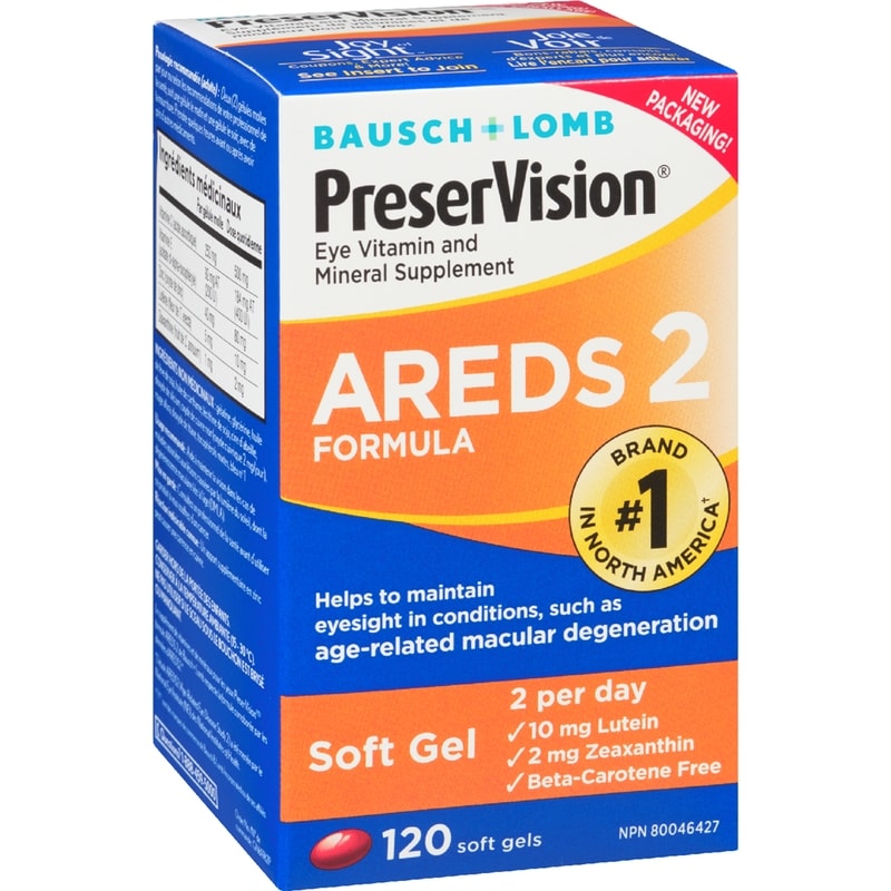 Preservision Capsules Eye Vitamin And Mineral Supplement