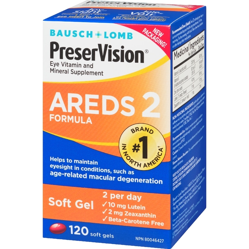 Preservision Capsules Eye Vitamin And Mineral Supplement
