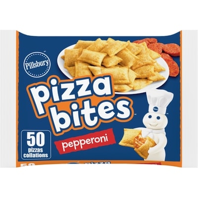 Pillsbury Pizza Bites Pizzas Collations Pepperoni  693 g, 1,30 $/100g