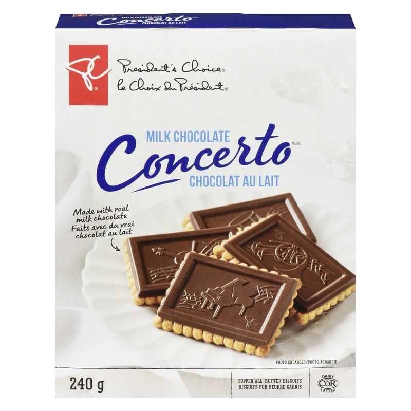 Milk Chocolate Concreto Biscuits 