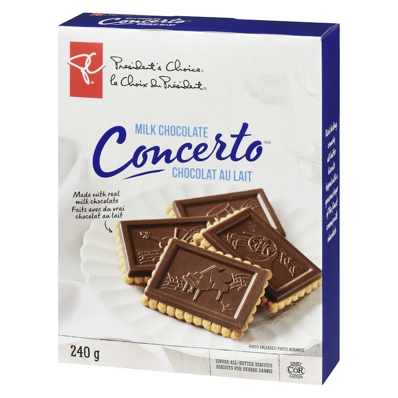 Milk Chocolate Concreto Biscuits 
