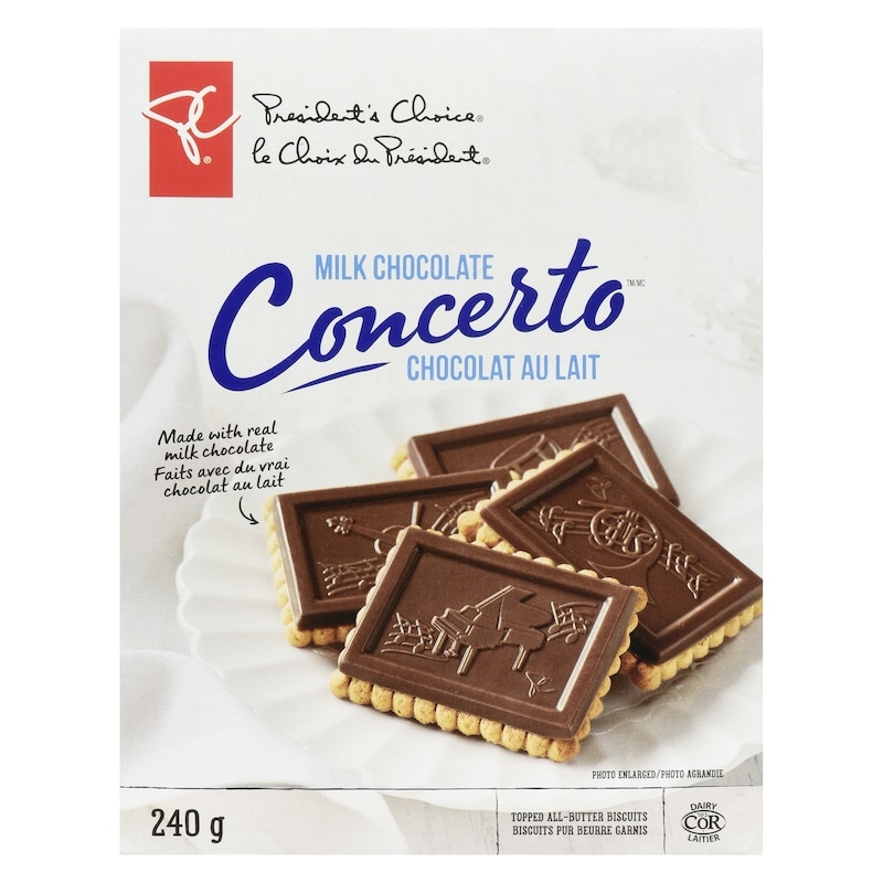 Milk Chocolate Concreto Biscuits 
