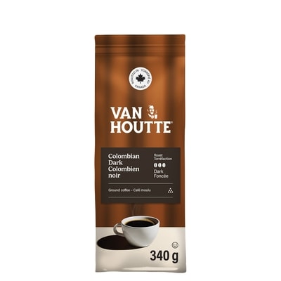 Van Houtte Van Houtte Colombien noir café moulu, 340 g, peut être utilisé avec les cafetières Keurig 340 g, 5,59 $/100g