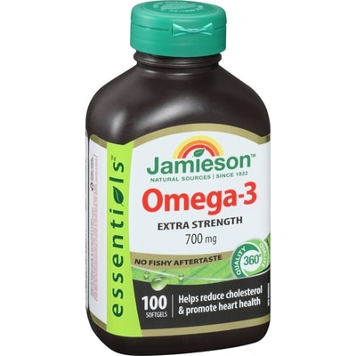 Extra Strength Omega-3 No Fishy Aftertaste 700 mg