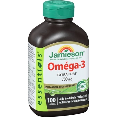 Oméga-3 extra fort - Sans arrière-goût de poisson
