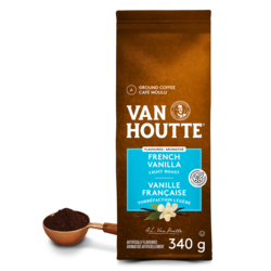 Van Houtte French Vanilla, Light Roast, Ground Coffee 340 g, $4.11/100g