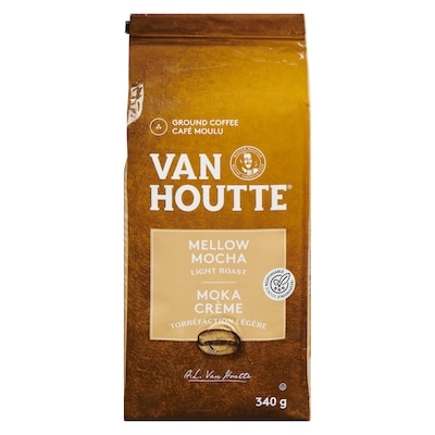 Van Houtte Mellow Mocha Light Ground Coffee 340 g, $5.14/100g