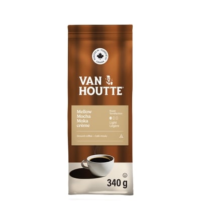Van Houtte Café moulu Mellow Mocha, torréfaction légère 340 g, 5,59 $/100g
