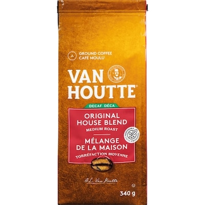 Van Houtte Coffee, Ground Original Decaf House Blend 340 g, $4.11/100g