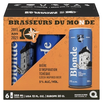 null Blonde Beer Can (ID required at pick-up) 6x355.0 ml, $0.47/100ml
