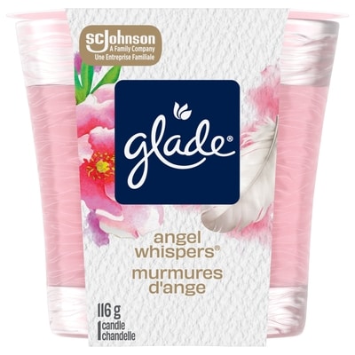 Glade Chandelle parfumée chandelle à une mèche, Murmures d'ange 1 ea, 7,49 $/1ch