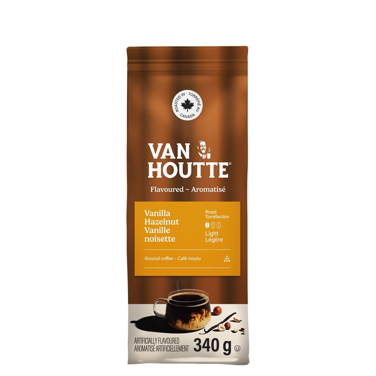 Van Houtte Ground Coffee Irish Cream Light Roast