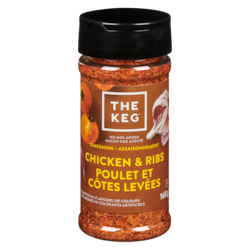 The Keg Assaisonnement pour poulet et côtes levées, The Keg 168 g, 2,97 $/100g
