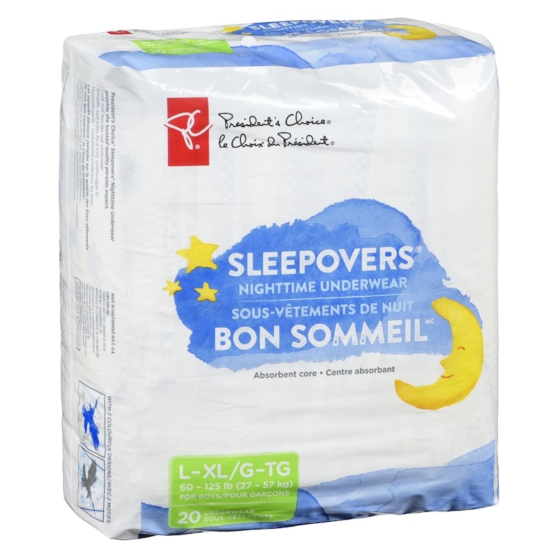 Sleepovers Nighttime Underwear For Boys L-XL