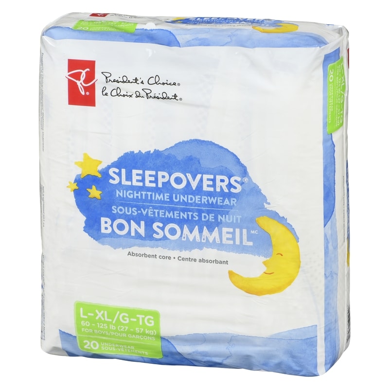 Sleepovers Nighttime Underwear For Boys L-XL