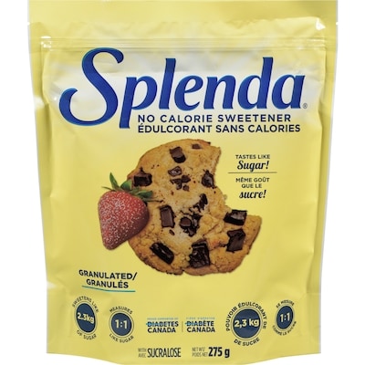Splenda Substitut de Sucre Granulé sans Calories 275 g, 5,09 $/100g