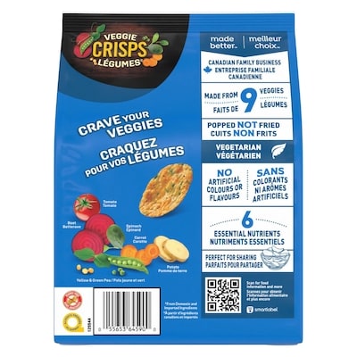 Crisps légumes Ranch mordant