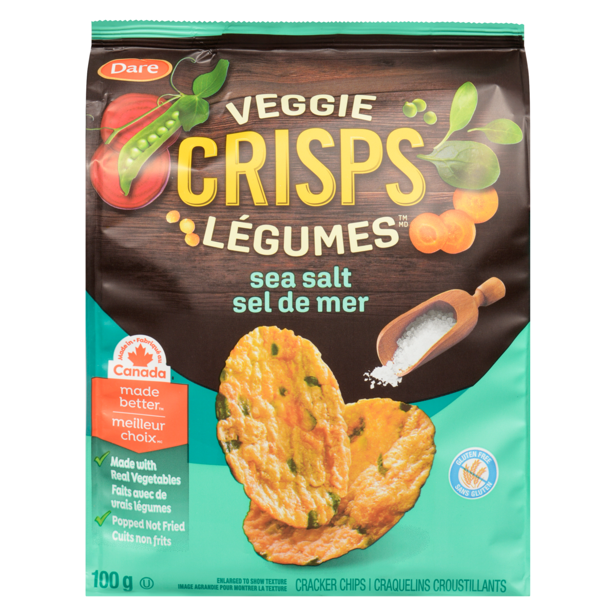 Dare Veggie Crisps Sea Salt