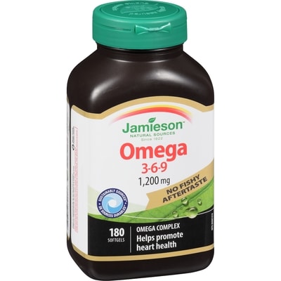Omega 3-6-9 No Fishy Aftertaste 1,200mg