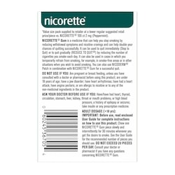Nicorette® 4 Mg Nicotine Chewing Gum Whitemint For Smokers To Quit 30 Piecesnicorette 4 Mg Nikotin Kaugummi Whitemint Fur Raucher Zum Aufhoren Australia