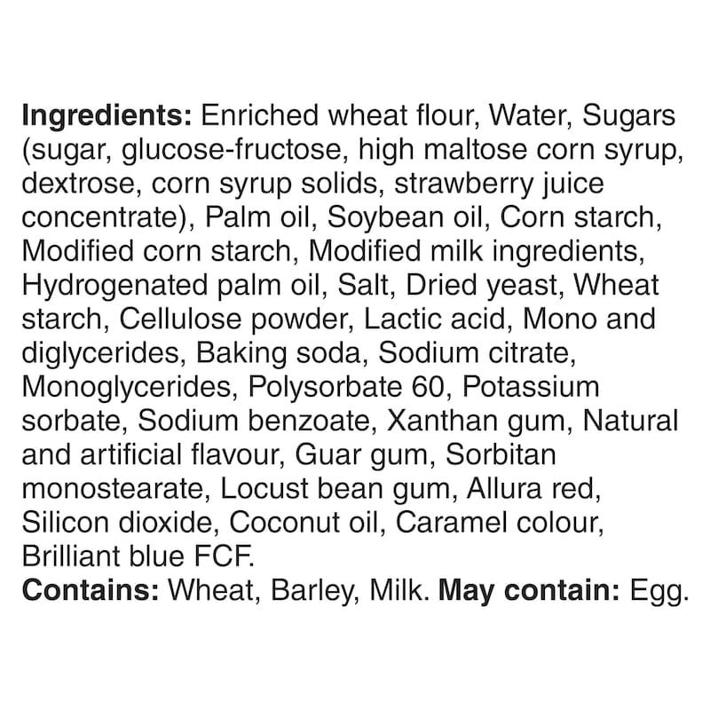 Toaster Strudel Strawberry Flavour With Cream Cheese Style Filling 6 Pastries