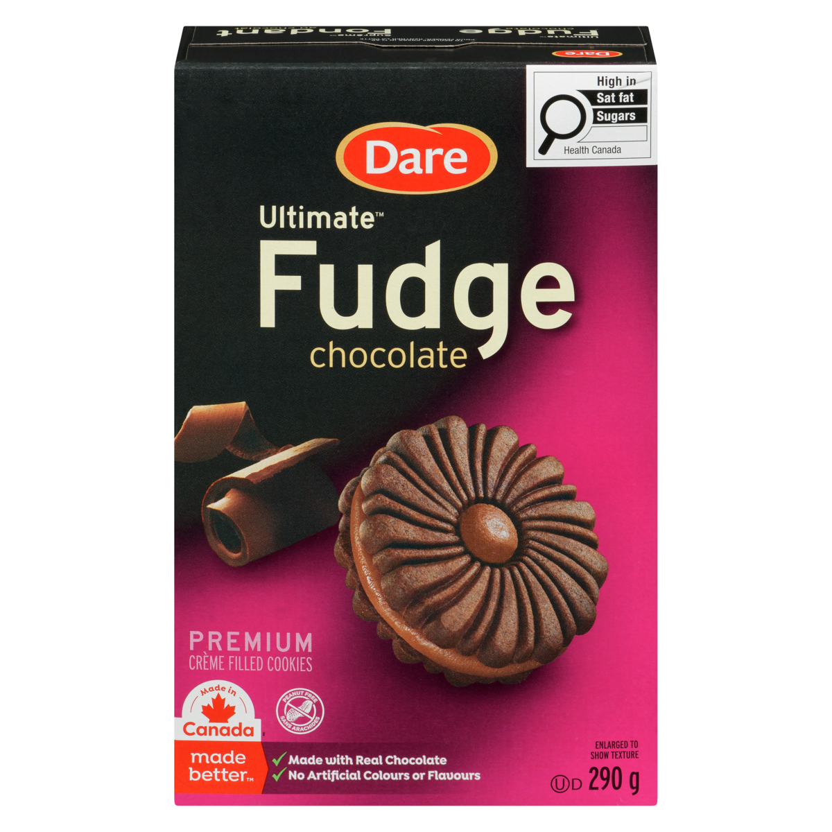 Dare Ultimate Cookies Fudge Chocolate Creme