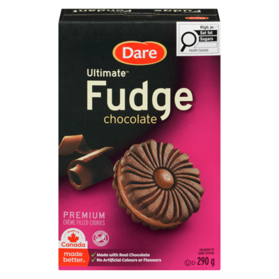Dare Ultimate Fudge Chocolate Cookies 290 g, $1.38/100g