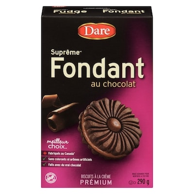 Dare Biscuits Suprême Fondant au chocolat 290 g, 1,72 $/100g