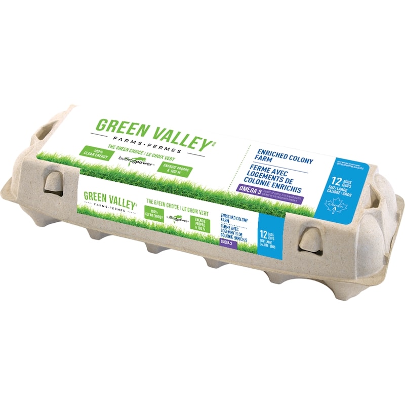 Rowe Farms Green Valley Omega 3 Eggs, Large - 12 ea | Zehrs