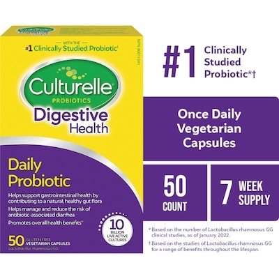Culturelle Digestive Health Probiotic 50 ea, $1.08/1ea