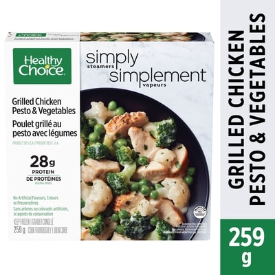 Healthy Choice Simply Steamers Grilled Chicken Pesto & Vegetables 259 g, $2.70/100g